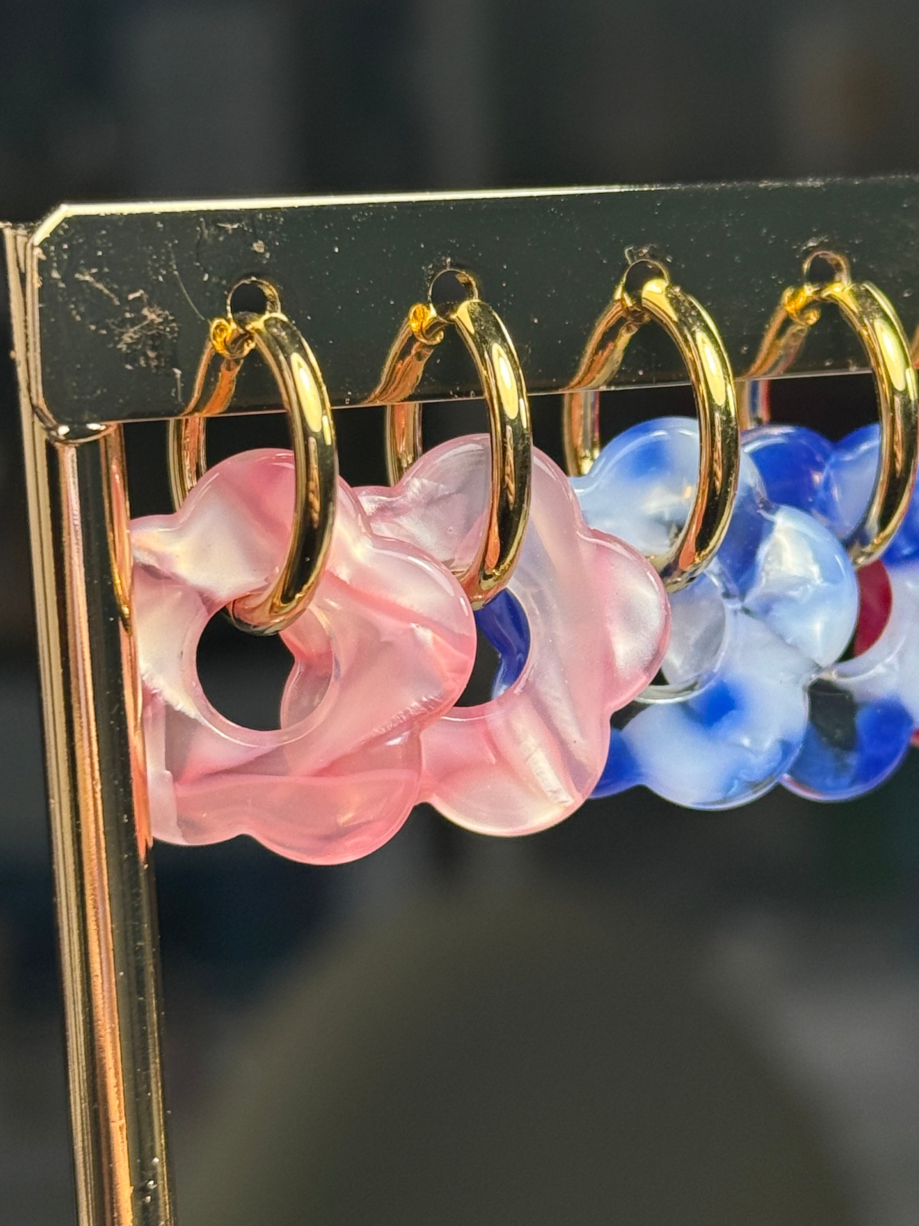 Boucle d'oreille avec pampille 0601
