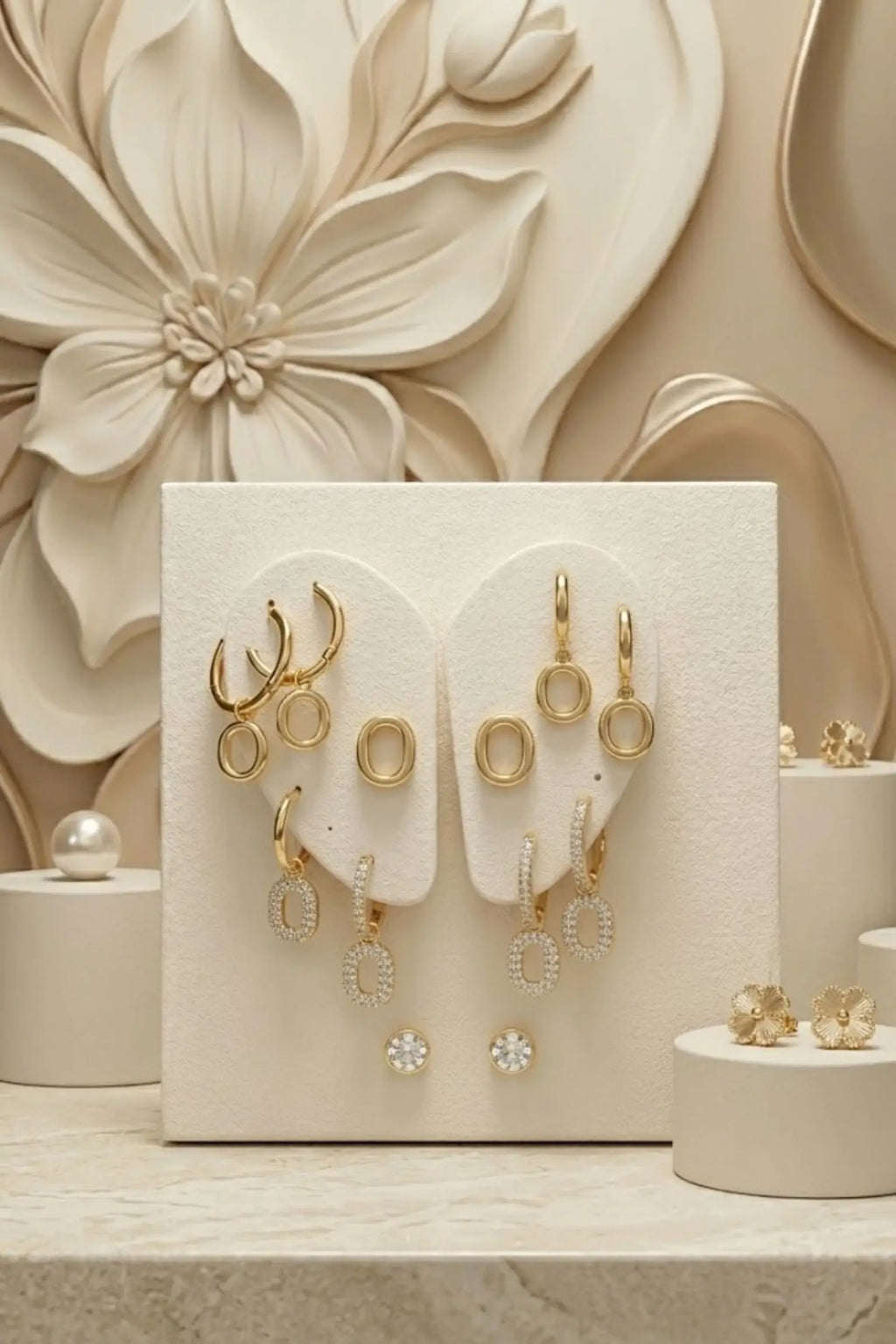 Présentoir Boucles d’Oreilles Aimanté – Support Oreilles Aju