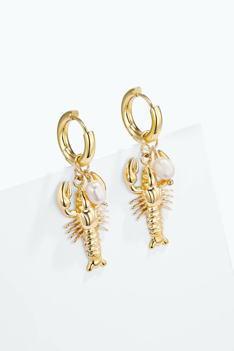 Boucles d'oreilles en acier inoxydable 124AQ558