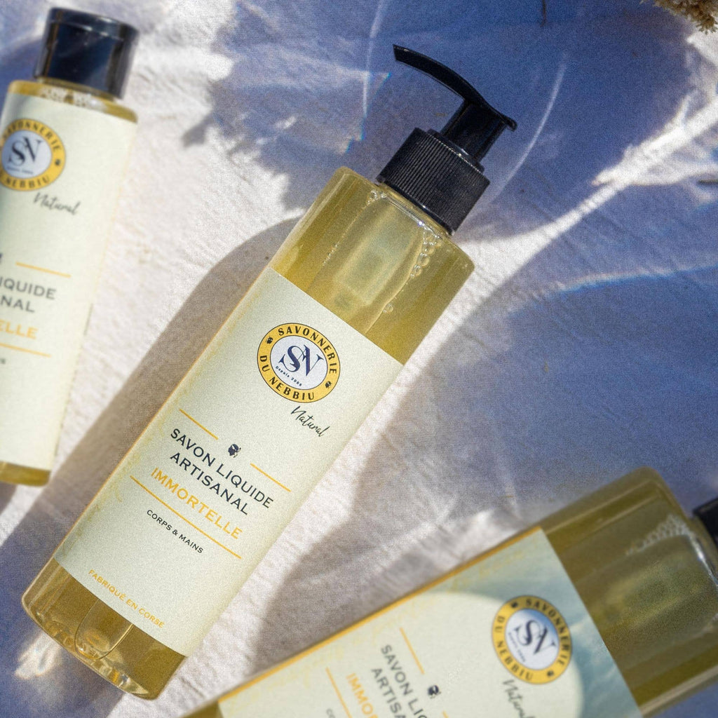 Savon liquide Immortelle de Corse