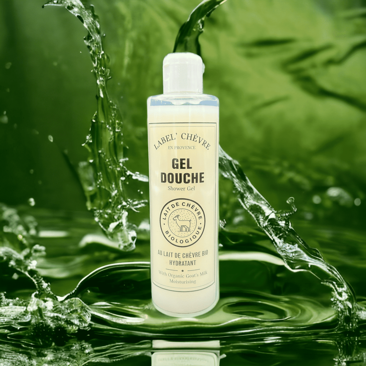 Gel douche au lait de chèvre BIO 250ml