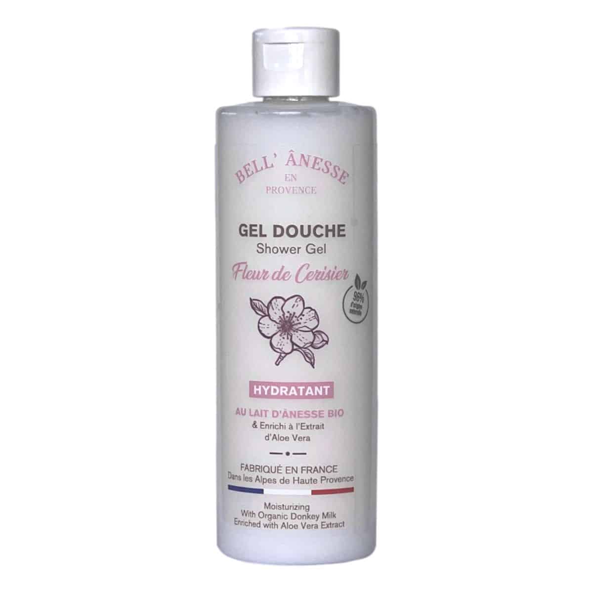 Gel douche fleur de cerisier lait ânesse 250ml