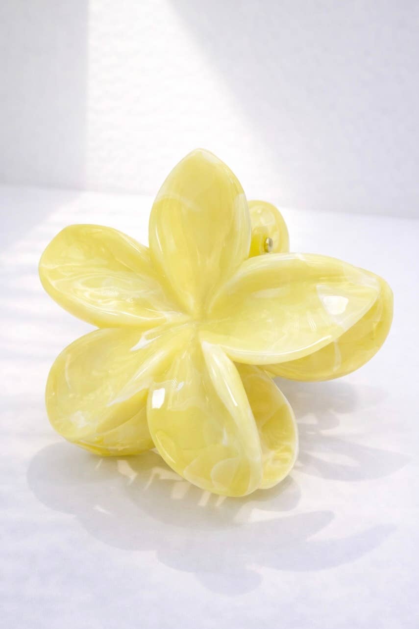 Pince à cheveux en forme de fleur YH26