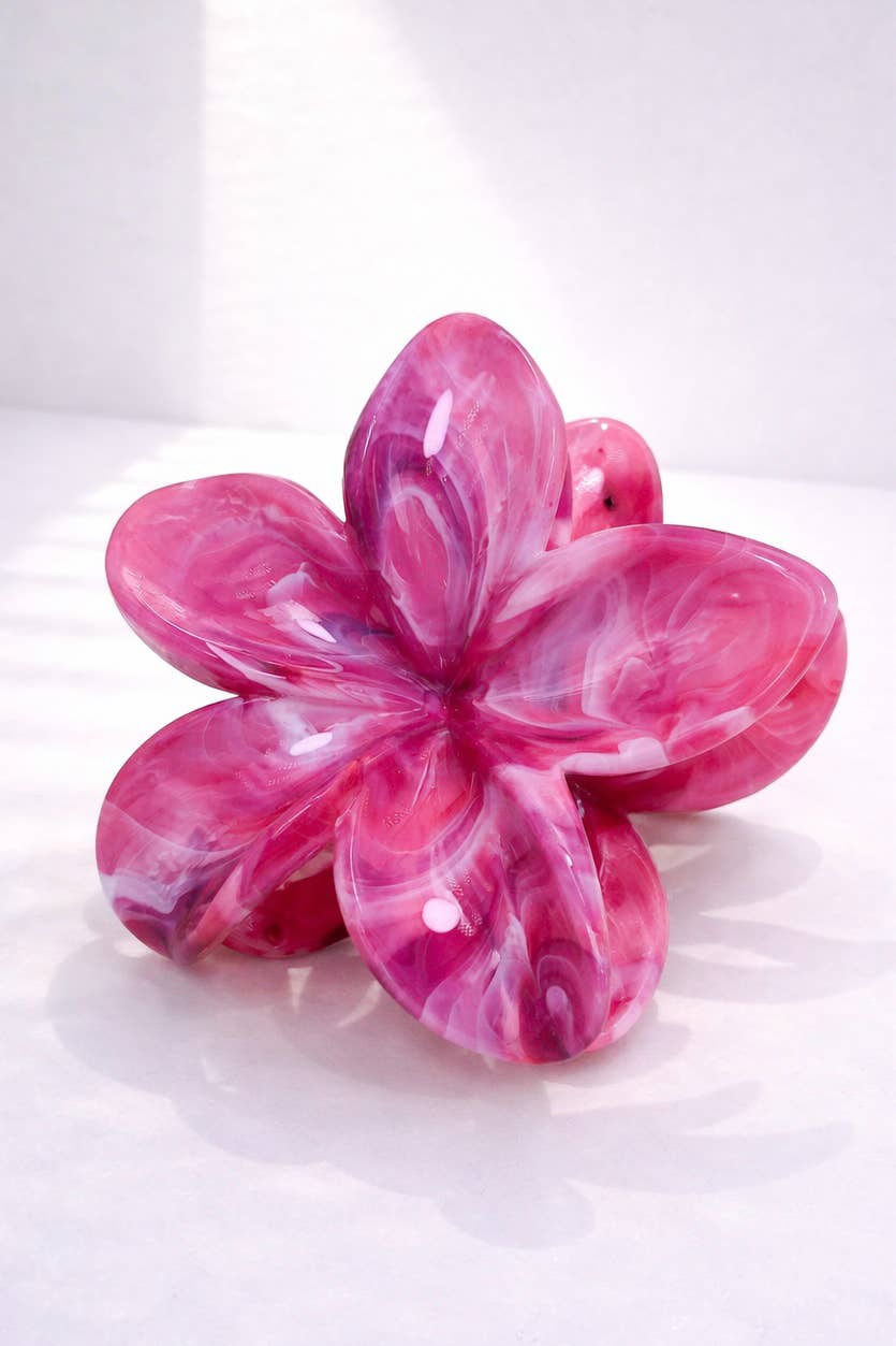 Pince à cheveux en forme de fleur YH26