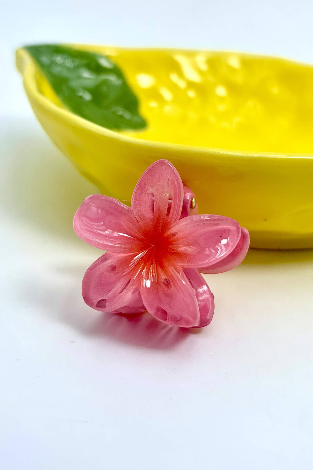Mini pince à cheveux fleurs 4cm YH37
